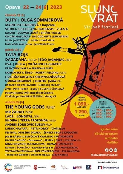 Švédský stůl festivalu Slunovrat je prostřen, stačí si vybrat - Proti šedi