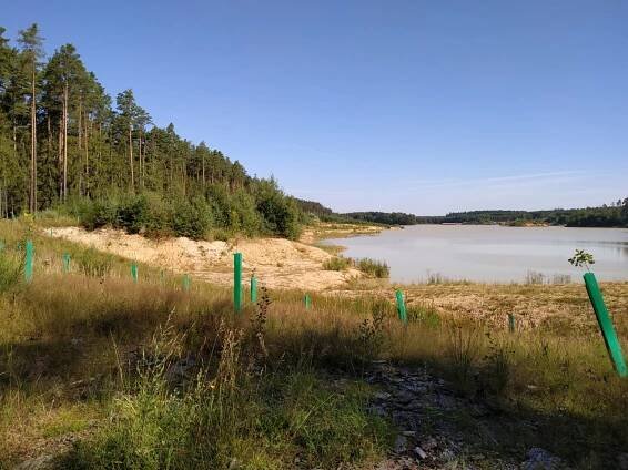Cyklotrasa cca 36 km směr Benátské rybníčky, pískovna Cep 2, Barbora, Majdalena přes osadu Zajíc | Statek Čtyřlístek