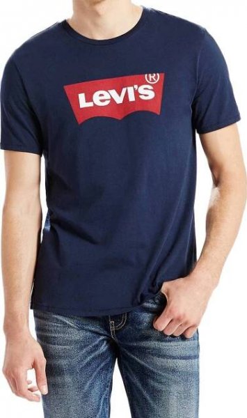 Levis Graphic Set-in Neck modré XXL od 599 Kč