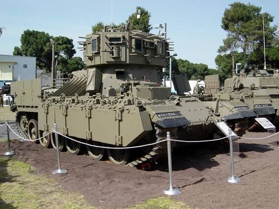 Israel’s Weird Nagmachon Centurion APCs