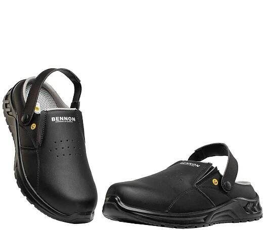 Obuv Bennon OB ESD SLIPPER pantofel černá