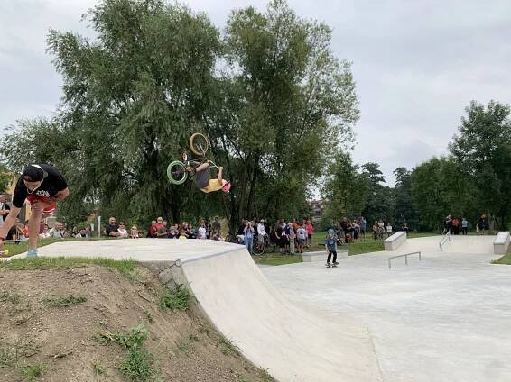 Oficiální otevření skateparku – park Mlynářka – Město SEZEMICE