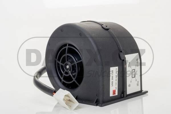 Standardní radiální ventilátor VRS350 12V pro výměníky tepla