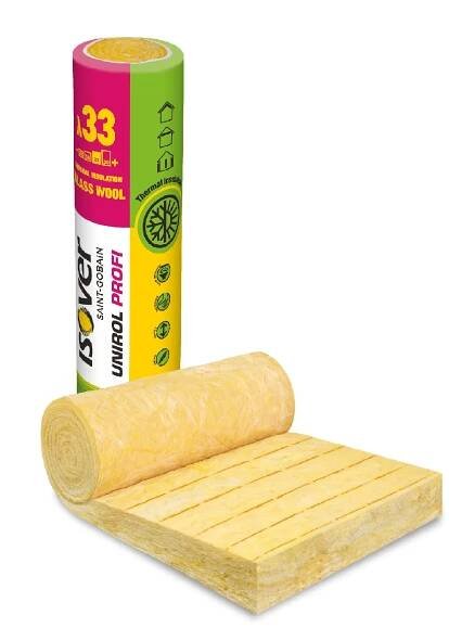 Isover Unirol Profi Skelná vata 100 mm; 5,4 m2