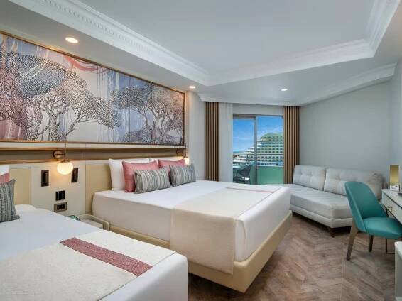 Standart Side Sea View Room - Accommodation - Delphin Palace