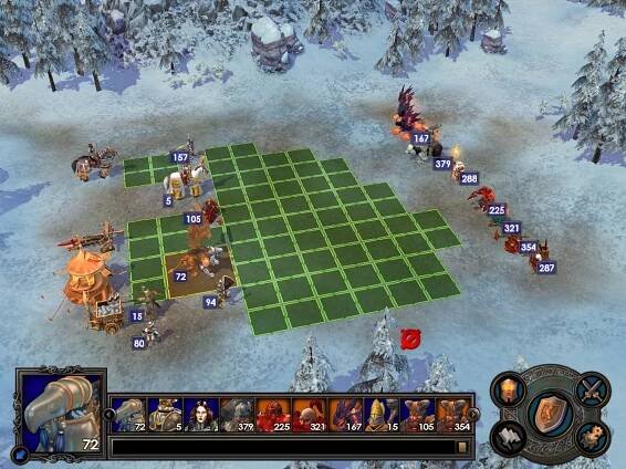 Klik pro zvětšení (Heroes of Might and Magic V: Hammers of Fate)
