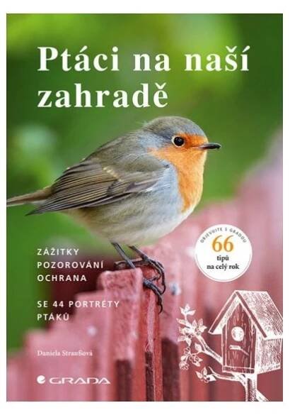 Ptáci na naší zahradě: Zážitky, pozorování, ochrana - Daniela Straußová (2019, brožovaná) od 199 Kč
