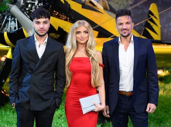 Princess Andre breaks silence as she's quizzed on dad Peter and mum Katie Price's feud