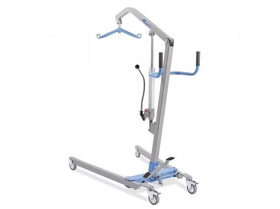 Hydraulický zvedák, nastavení podvozku pedálem, nosnost 150 kg - Pomůcky seniorům