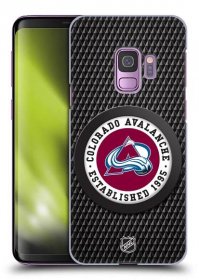 Zadní obal pro mobil Samsung Galaxy S9 - HEAD CASE - NHL - Colorado Avalanche - Puk