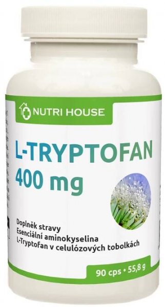 NutriHouse L-Tryptofan 400 mg 90 cps.