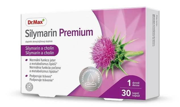 Dr.Max Silymarin Premium 30 kapslí