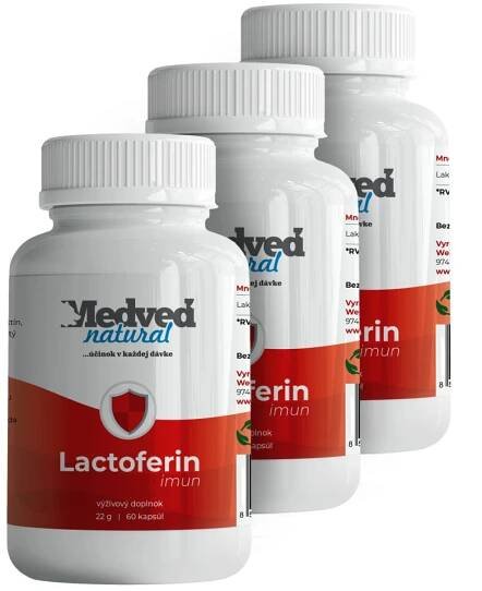 3x LACTOFERIN imun 60 kapsúl (180 kapsúl spolu)