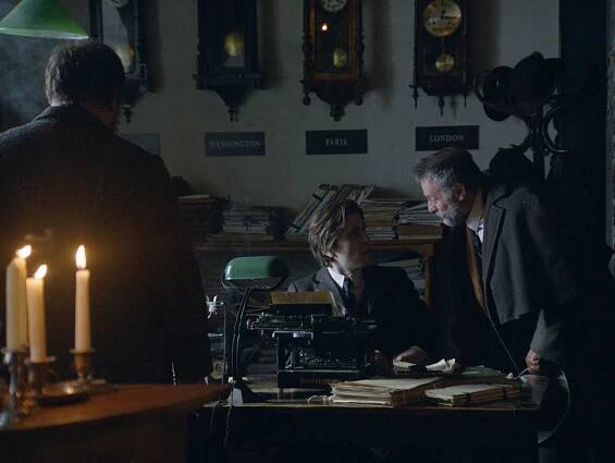 Vážná hra - Z filmu - Sverrir Gudnason, Michael Nyqvist