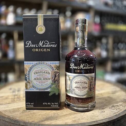 Lahev Dos Maderas 12 YO Origen Thailand (47 %, 0,7 l) s elegantním balením