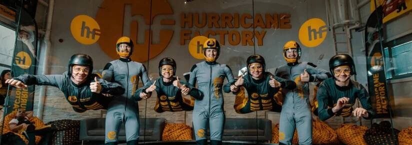 Hurricane Factory recenze: indoor skydiving očima návštěvníků