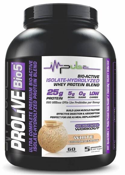 PROLIVE BIO5 BIOACTIVE PROTEIN -Special Edition- (White Chocolate) 5.0 Lbs