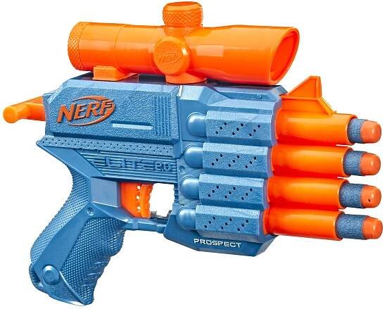 Raketomet Nerf Elite 2.0 Prospect QS-4 F4190 Pistole Nerf + Šipky Kód výrobce F4190