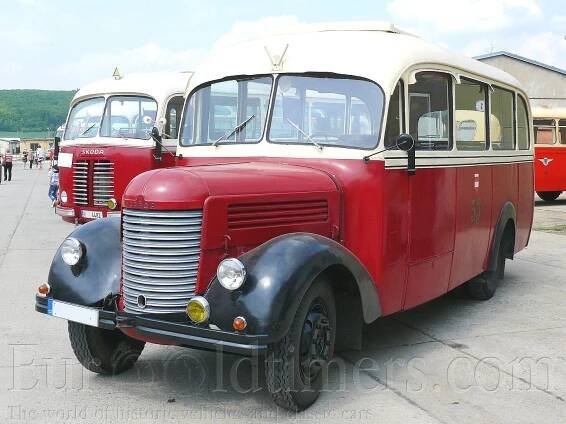 (1949) Autobus Praga RND | Galerie | Veteráni i veterán - Oldtimers - Historická vozidla