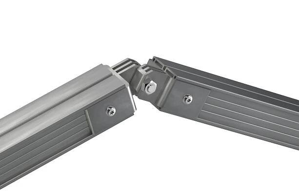 GS Terrassen 3D spoj pro profil ALUecofix 45 x 23 mm, přední montáž