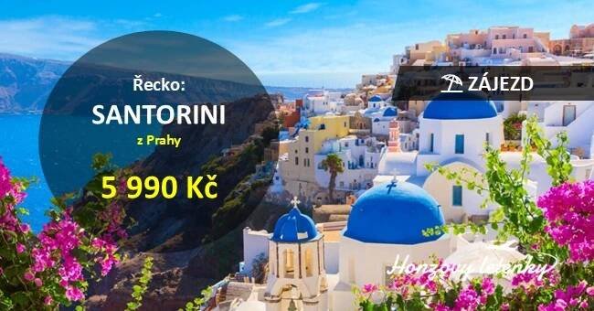 Týden na SANTORINI - Honzovy letenky