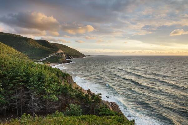 Cabot Trail, Cape Breton Highlands National Park, Cape Breton Island Nova Scotia #58637