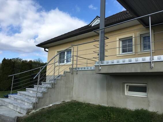 Zábradlí | Kovovýroba, ocelové konstrukce, kovoobrábění Brno