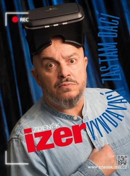 Poster: ZDENĚK IZER: VYNDAVACÍ ZAS TAM DACÍ