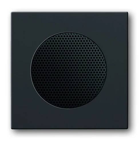 2CKA008200A0078 Kryt pro reproduktor, s kulatou mřížkou, antracit, ABB Future Linear, Solo, Busch-axcent