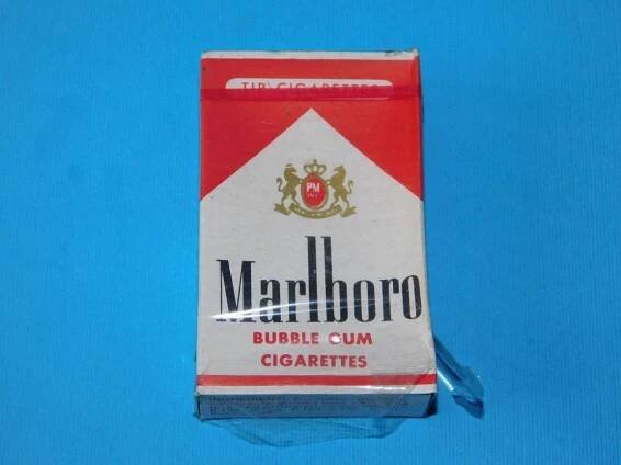 Marlboro cigarettes bubble gum - Žvýkačky - Ostatní sběratelské předměty