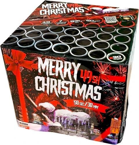 Pyrotechnika Kompakt 49 ran / 30mm Merry Christmas | streleckyraj.cz