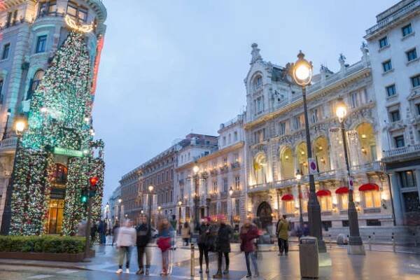 madrid španělsko - madrid christmas - stock snímky, obrázky a fotky