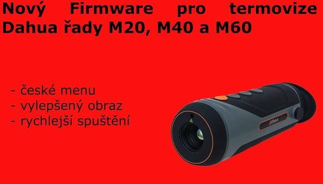 Aktualizace Firmware pro termovize Dahua řady M20, M40 a M60 od 1.10.2022 - Termovize Pixfra