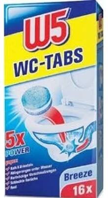 W5 WC-Reiniger Tabs Breeze 16 x 25 g