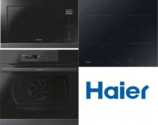Set Haier HWO60SM5B5BH + HOR38G5FT + HAIPSJ64MC