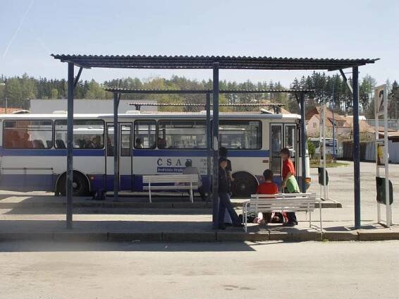 Telč plánuje přesunutí autobusového nádraží
