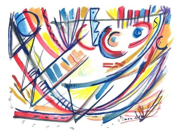 Gouache | Simon Cato Spang-Hanssen 