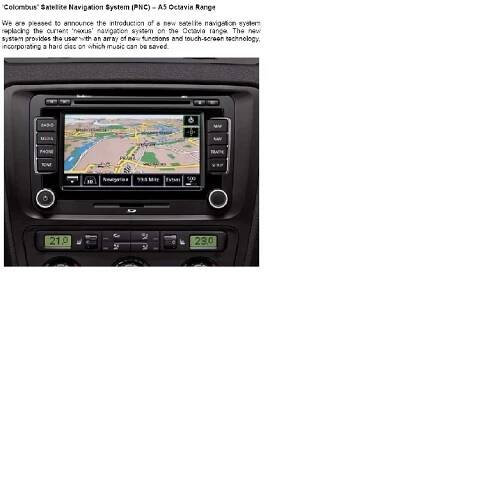 COLUMBUS (TRINAX) / RNS 510 - Stránka 22 - Autohifi, Navigace﻿﻿ - ŠKODA Forum - SKODAHOME.cz