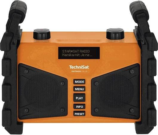 Radiopřijímač s DAB+ Technisat DIGITRADIO 230 oranžový