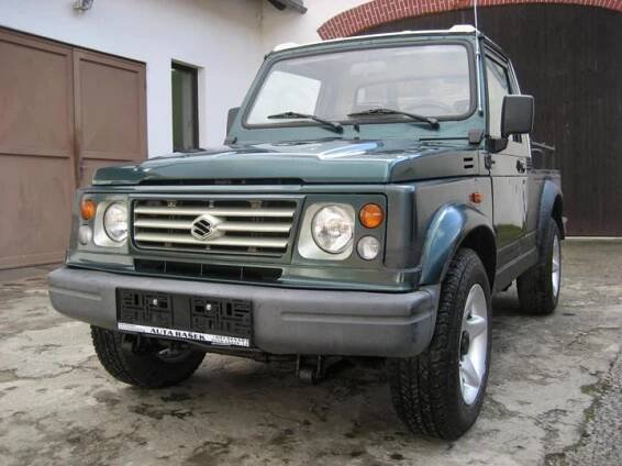 Suzuki Samurai 1.3, 4x4, LONG, PICK-UP, VALNÍK terénní