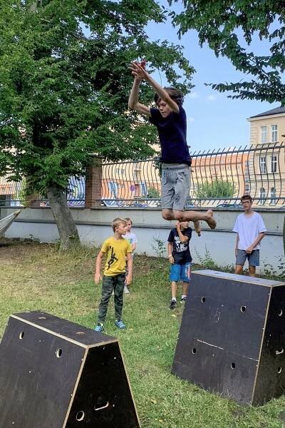 Parkour Camp | DDM Olomouc - Volný čas na přání. Pro všechny.