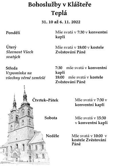 Klášter Teplá - Duchovní služba - Results from #50