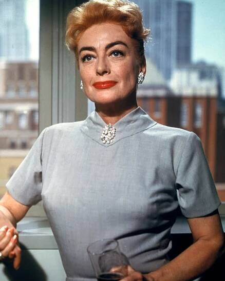 Joan Crawford in a promotional still from "The Best Of Everything" in 1959