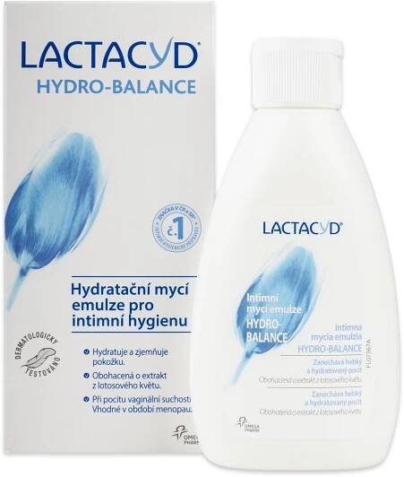 LACTACYD intimní hygiena Hydro-Balance 200 ml 79 Kč
