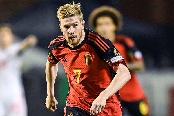 Nový kapitán Belgie De Bruyne o konci v reprezentaci: Nepřemýšlel jsem o tom ani vteřinu