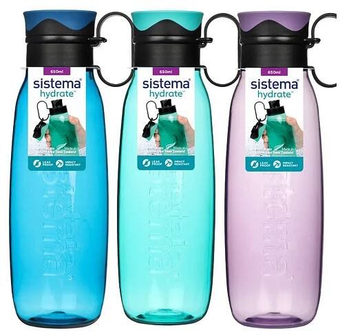 Sistema Hydrate Tritan Traverse Flip Top 650 ml