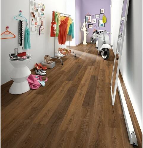 Egger Laminátová podlaha Classic EBL030 dub Livingston tabákový 1292 x 193 x 8mm