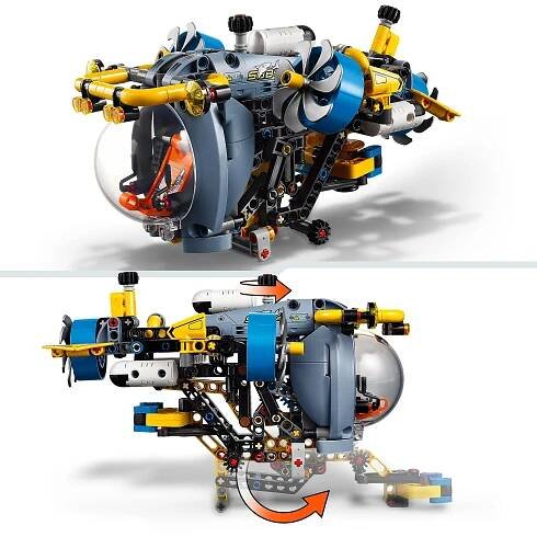 LEGO® Technic™ 42201 Hlubinná výzkumná ponorka (věk 9+) | LEGO® - Toys4you.cz