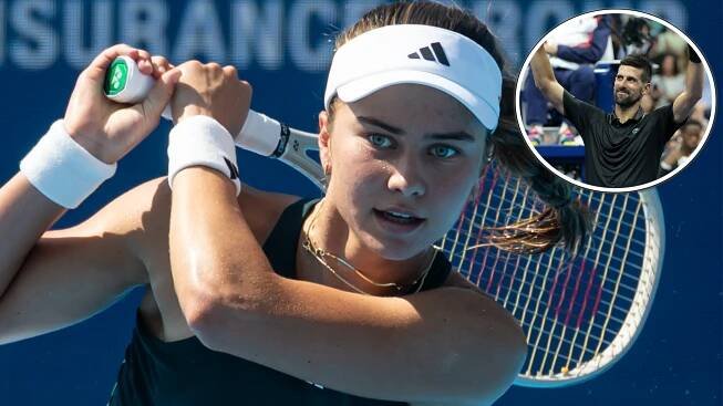 Iva Jovic talks meeting idol Novak Djokovic after US Open first round win