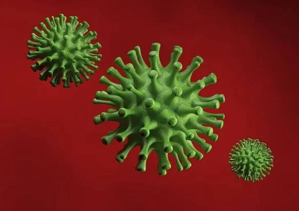 3D vykreslení plovoucích buněk čínského patogenního respiračního viru. Nebezpečný asijský koronavirus, proměněný v pandemii. Koronavirus 2019-ncov infekce. — Stock obrázek